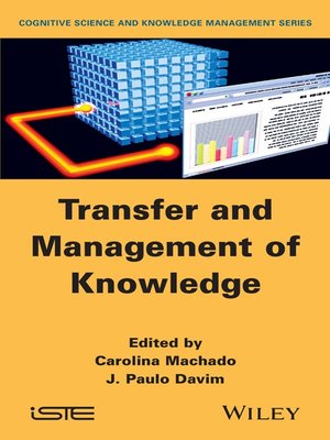 cover image of Transfer and Management of Knowledge